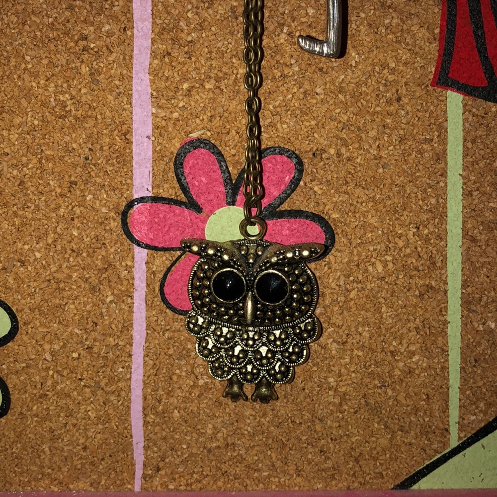 Owl necklace